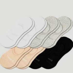 Bombas 6 pack of ultra-light weight no show socks